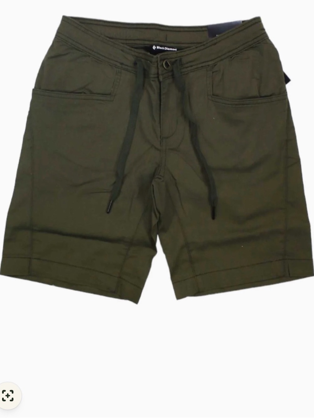 Black Diamond Women’s Credo Olive Green Drawstring Shorts